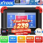 Xtool D7 OBD2 Full System Diagnostic Bidirectional Scanner Key Programmer. Fixed Price $299.00.