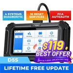 2026 New Xtool D5S OBD2 Scanner Car Engine Abs Srs At Diagnostic 16+ Resets. Fixed Price $149.00.