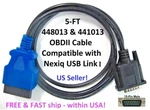 448013 441013 Obdii Adapter Cable For Nexiq Usb Link REV1 Isuzu Hino Car Truck. Fixed Price $29.99.