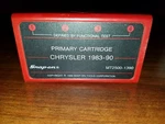 Snap-on MT2500-1390 Primary Cartridge Chrysler 1983 1990. Fixed Price $29.95.