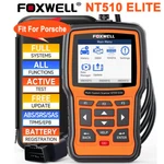 Foxwell NT510 Elite For Porsche Bidirectional OBD2 Scanner Diagnostic Tool Epb. Fixed Price $142.00.