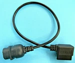 16 Pin OBD2 To 8/9 Black Or Green Eld Diagnostics Cable Adapter Volvo & Mack. Fixed Price $44.43.