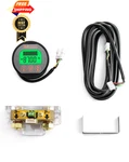 Qwork Battery Monitor Voltmeter Ammeter, Voltage Range 8-80V,0-350A, Black. Fixed Price $62.98.