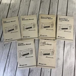 Vintage Snap-on Lot Of (6) Ford, Gm, Chrysler Scanner Reference Manuals.. Fixed Price $24.99.
