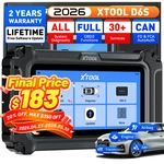 Xtool D6S OBD2 Scanner All System Diagnostic 30 Reset Free Update Live Data. Fixed Price $229.00.