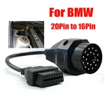 20PIN 16PIN OBD2 Adapter Connector Cable Scanner For Bmw E36/E38/E39/E46/Z3. Fixed Price $7.98.
