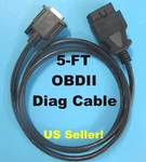 Obdii OBD2 Cable Compatible With Autel Autolink AL529HD AL609P AL629 Tools. Fixed Price $35.99.