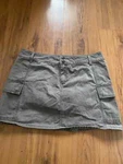 Mavi Mini Cargo Skirt Khaki Size L SK99. Fixed Price $26.85.