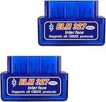 2PCS OBD2 Car Diagnostic Scanner, Professional Mini Bluetooth Ii Code Reader. Fixed Price $14.99.
