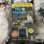 Ontel Micro Mechanic ODB2 Auto Diagnostic Bluetooth Scanner For Ios & Android. Fixed Price $15.00.