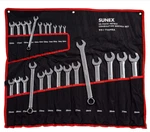 Sunex Metric 25PC Polished Chrome Groove Combination Wrench Set 9917MPRA. Fixed Price $239.99.