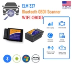 Wifi / Bluetooth OBD2 Obdii Car Diagnostic Scanner Auto Fault Code Reader ELM327. Fixed Price $9.99.