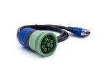 Nexiq 9 Pin Deutsch 1 Meter Adapter Cable For Usb Link 2 And 3 With ....... Fixed Price $183.46.