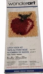 Wonderart Latch Hook Kit, X 8", #426101 Apple, New Sealed 2015 Teacher. Fixed Price $19.99.