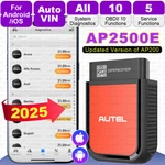 Autel Maxiap AP2500E Full System Diagnostic Code Reader OBD2 Scanner Up Of AP200. Fixed Price $59.99.