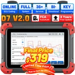 Xtool D7 V2.0 Auto Full System Bidirectional OBD2 Scanner Key Program. Fixed Price $329.00.