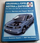 Haynes Vauxhall/opel Astra & Zafira Petrol 1998-2004. Fixed Price $11.01.
