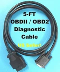 15 Pin Female To OBD2 Cable Compatible With Autel Maxidiag Elite MD802 Scanner. Fixed Price $27.00.