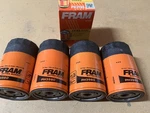 (qty 4) Engine Oil Filter-extra Guard Fram PH3980 For Chevrolet, Gmc, Cadillac. Fixed Price $29.99.