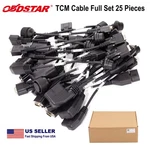 Obdstar Tcm Connector Kit Full Set 25 Pieces For DC706 X300 Classic G3. Fixed Price $419.00.