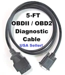 5FT OBD2 Obdii Cable For Cen-tech Centech 94217 Code Scanner Reader Tool. Fixed Price $25.99.