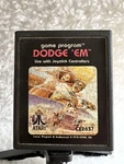 Dodge Em 2600 Vintage Video Game Cartridge (1978 Atari) Untested. Fixed Price $5.00.