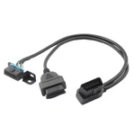Right Angle 16PIN Obdii Splitter Extension Y Cable J1962 For Gps Tracking Device. Fixed Price $15.99.