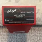Snap On Asian Software Cartridge MT2500-2493. Fixed Price $22.00.