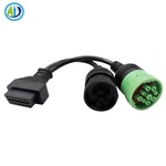 J1708/6 Pin& J1939/9PIN OBD2 Adapter Connector For Commercial Heavy Duty,truck. Fixed Price $22.49.