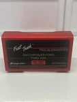 Snap-on Troubleshooter Cartridge MT2500-2993 Gm-chrysler-ford Thru 1993 Tsbs '94. Fixed Price $30.00.