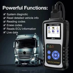 Kzyee KC601 Heavy Duty Diesel Truck Scanner Abs Engine Transmission Diagnostic. Fixed Price $125.99.