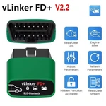 Vgate Vlinker Fd+ V2.2 ELM327 BT4.0 Wireless Forscan OBD2 Diagnostic Car Tools. Fixed Price $36.26.