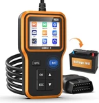 OBD2 Scanner With Upgrade Battery Tester - Diagnostic Tool For Cars Orange. Fixed Price $57.59.