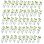 Pcs T10 Side Wedge 5-SMD 5050 Car Led Light Bulbs W5W 2825 158 192 168 194. Fixed Price $8.99.