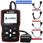 Motorcycle Scanner OBD2 Code Reader Engine Abs Diagnostic Tool W/ Adapter Cables. Fixed Price $118.99.