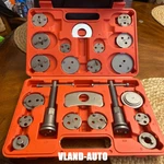 Usa Heavy Duty Disc Brake Caliper Tool Set & Wind Back Kit Car 22PCS. Fixed Price $17.99.