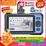 Mucar 682 Ai Bidirectional OBD2 Scanner Diagnostic Tool Fca Full System. Fixed Price $199.00.