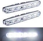 2PCS 6 Led Daytime Running Lights Driving Lamp Universal Fit Car Fog. Fixed Price $11.74.