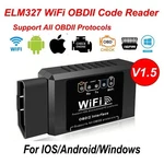 ELM327 Wifi OBD2 Code Reader V1.5 Car Diagnostic Tool Android Ios Pc. Fixed Price $8.79.