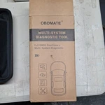 Obdmate OBD2 Scanner With Abs Srs Transmission, Reset Fault Lights Yellow. Fixed Price $145.00.