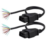 Pack Of 16 Pin J1962 OBD2 Obd-ii Male Color: 2X Connector Pigtail. Fixed Price $30.99.