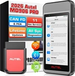 Autel Scanner Maxidiag MD906 Pro, 2026 New All Systems OBD2 Diagnostic Tool. Fixed Price $259.00.