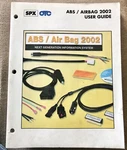 Spx/otc Genisys "abs Air Bag 2002 User Guide". Fixed Price $6.99.