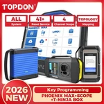 2026 Topdon Phoenix Max+scope, T-ninja Box, 24V Hd Kit, Advanced Diagnositc Tool. Fixed Price $699.00.