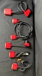 Snap On Diagnostic Scanner European Adapter Set BM-1B, MB-1, MB-2A, VW-1 & DA-5. Fixed Price $75.00.
