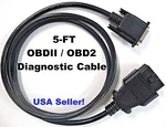 Obdii OBD2 Cable For Bartec Usa TECH400SD TECH500 Tpms Activation Scan Tool. Fixed Price $29.95.
