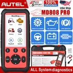 Autel Maxidiag MD808 Pro Full System Obdii Diagnostic Scanner Tool Epb/oil Reset. Fixed Price $255.00.