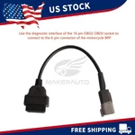 For Brp Atv Utv Motorcycle Bike 6 Pin OBD2 Diagnostic Cable Adapter. Fixed Price $11.29.