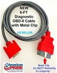 6FT Obdii OBD2 Cable Compatible With Snap On DA-4 For Modis Edge Scanner EEMS341. Fixed Price $29.99.