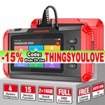 2026 Kingbolen S800 Car Diagnostic Tool OBD2 Scanner Abs Srs Epb Sas Tpms Reader. Fixed Price $169.00.